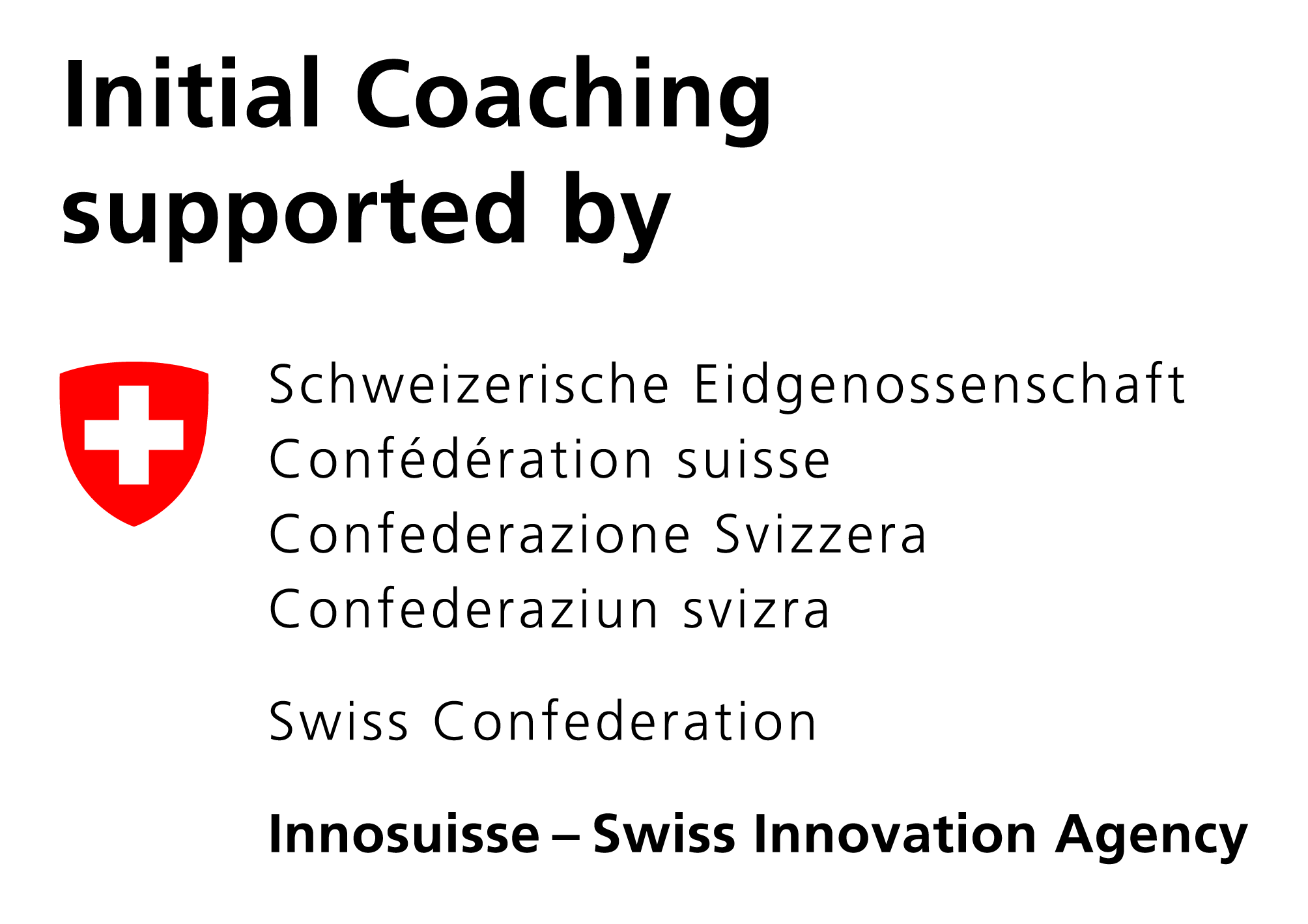Innosuisse - Swiss Innovation Agency logo